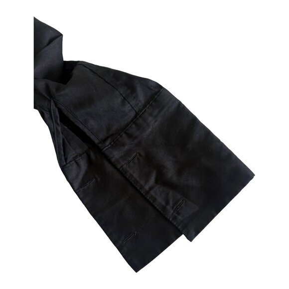 Banana Republic Black Button Down Tailored Stretch Long Sleeves Shirt - Picture 3 of 5